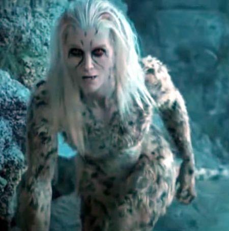 Kristen Wiig as a Cheetah.